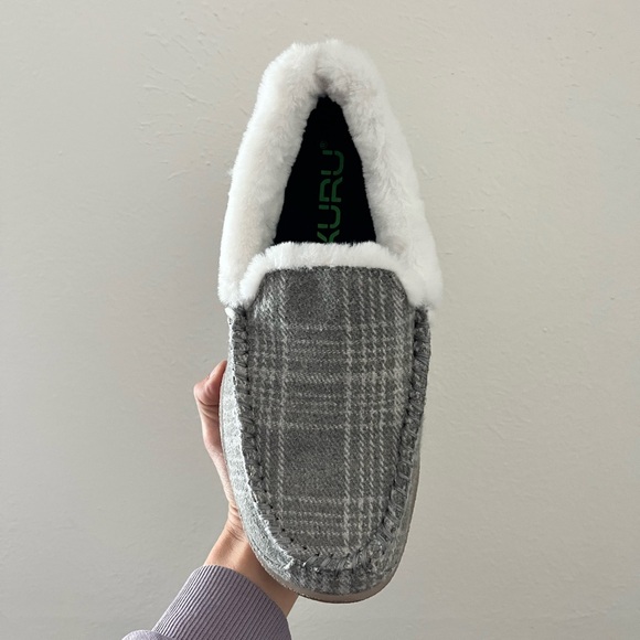 KURU LOFT Women’s Gray Slippers Size 8.5 Orthopedic Shoes - Picture 4 of 7